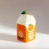 Boule de Noël - Brique de jus d'orange
