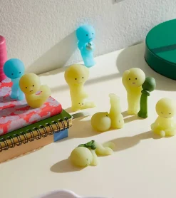 Figurine fluorescente Smiski - série Toilet