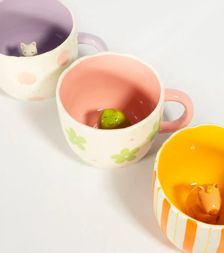 Mug animal caché