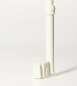 Porte-clés en forme de clé phosphorescente