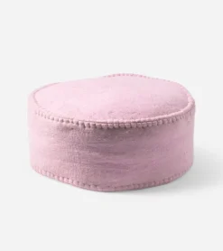 Pouf coloré en laine
