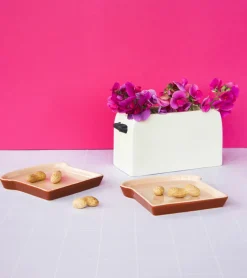 Set de deux assiettes toast