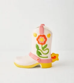 Vase botte de cowboy