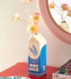 Vase brique de lait d'avoine
